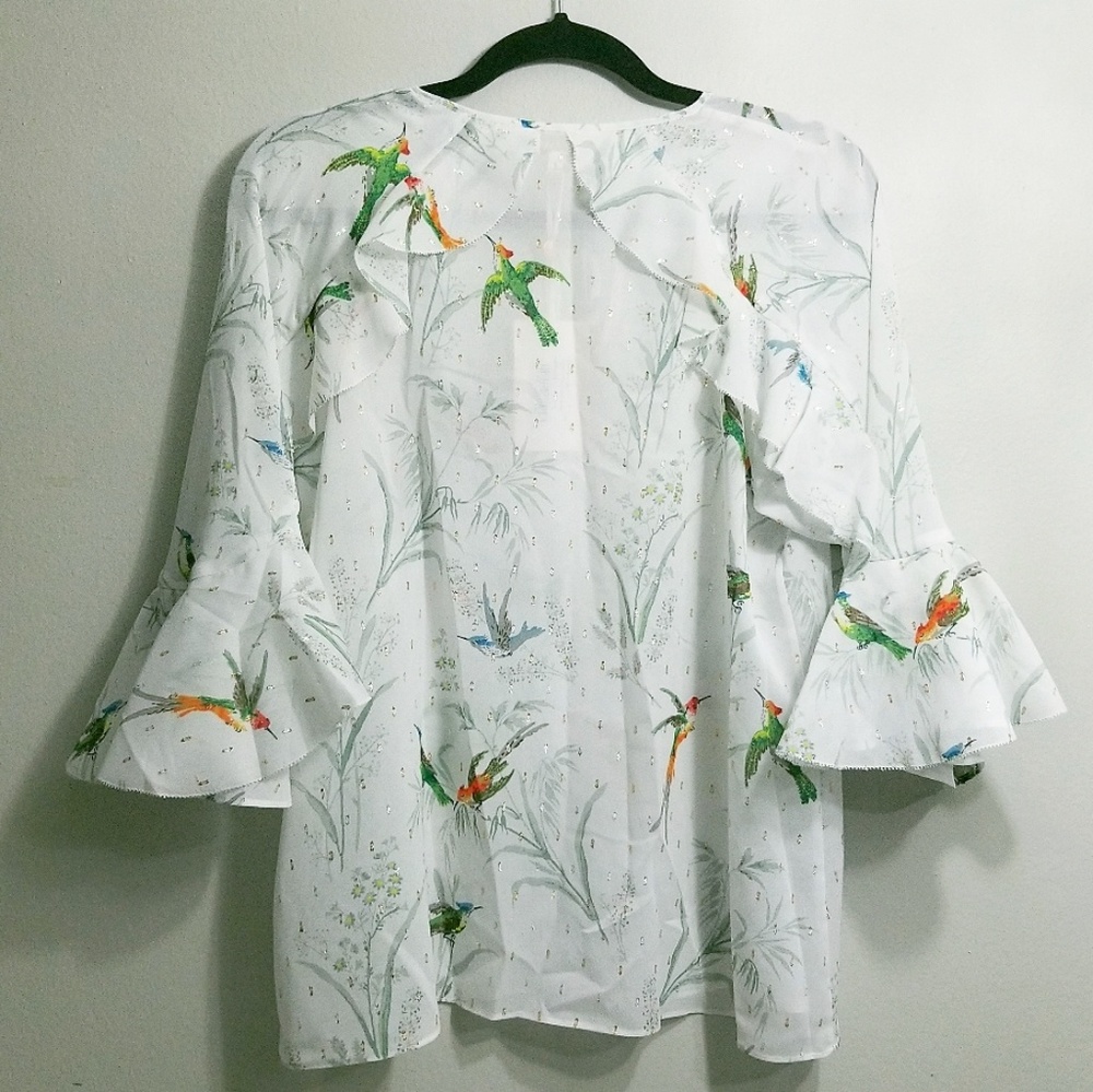 SOLD NWT TED BAKER LASSII FORTUNE BLOUSE - Picture 7 of 8